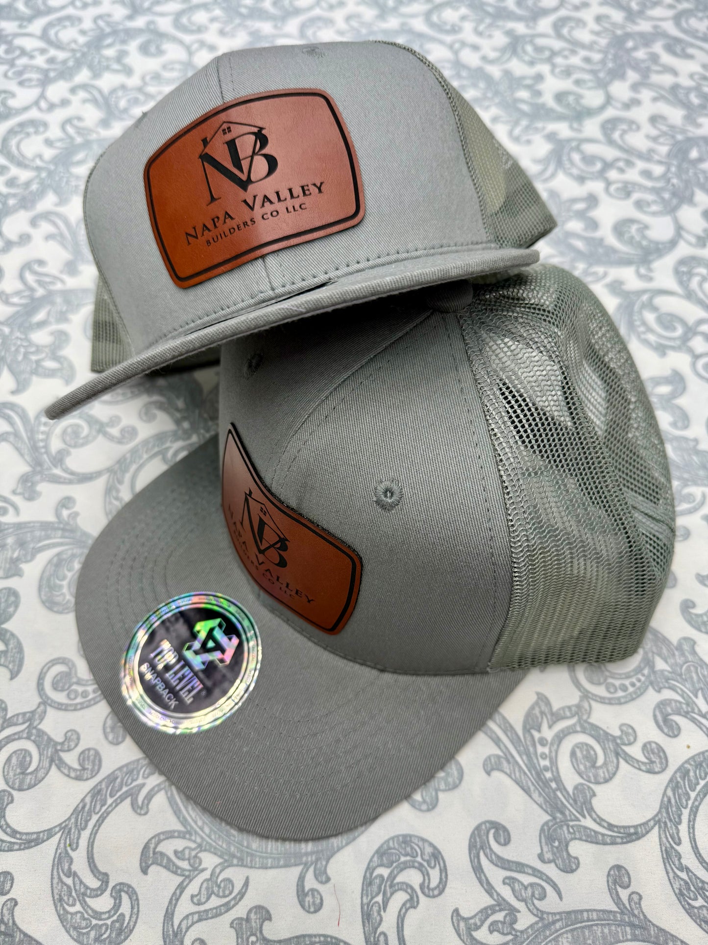 Custom 5 panel or 6 panel snapback hat.